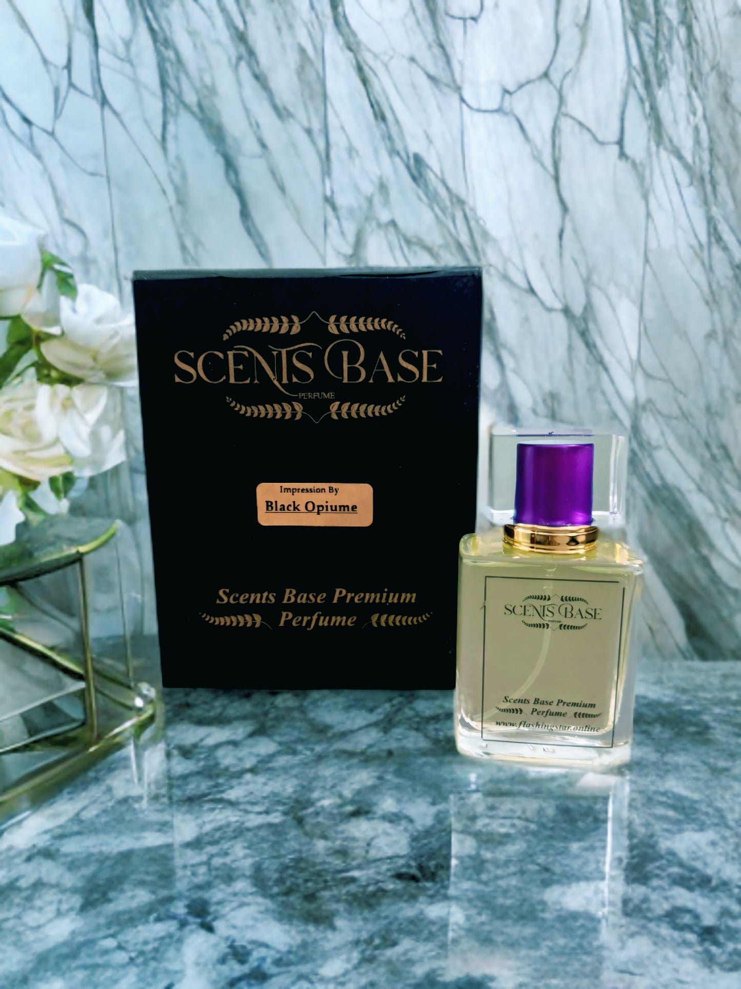 SCENTS BASE PRESENTS IMPRESSION BY BLACK OPIUM 50 ML