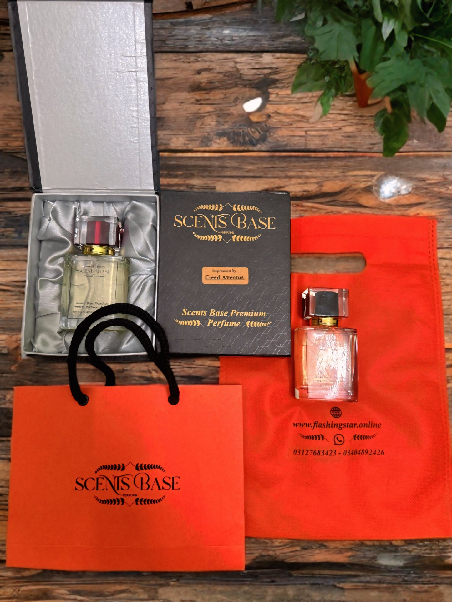SCENTS BASE PRESENTS IMPRESSION BY CREED AVENTUS PERFUME 50 ML
