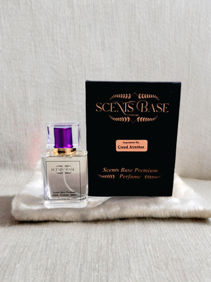SCENTS BASE PRESENTS IMPRESSION BY CREED AVENTUS PERFUME 50 ML