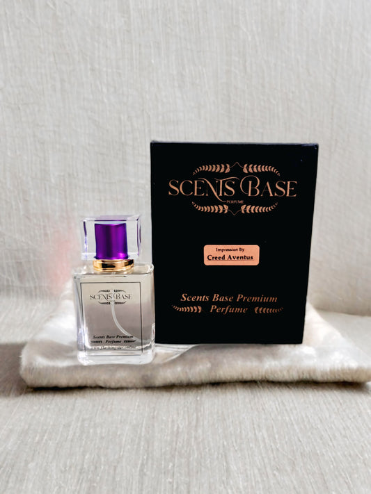 SCENTS BASE PRESENTS IMPRESSION BY CREED AVENTUS PERFUME 50 ML