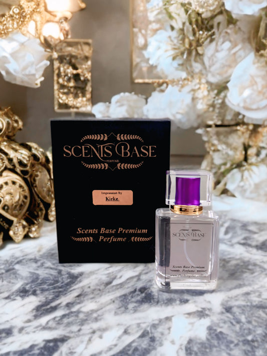 SCENTS BASE PRESENTS IMPRESSION BY KIRKE PERFUME 50 ML.