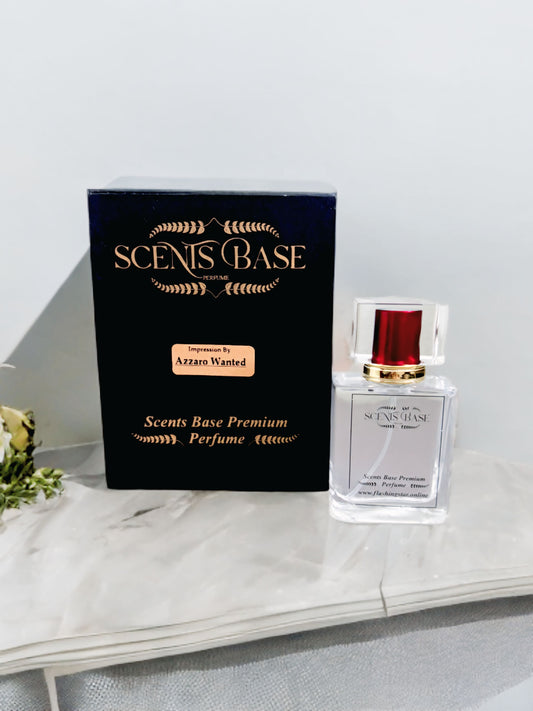 SCENTS BASE PRESENTS IMPRESSION BY AZZARO WANTED PERFUME 50 ML